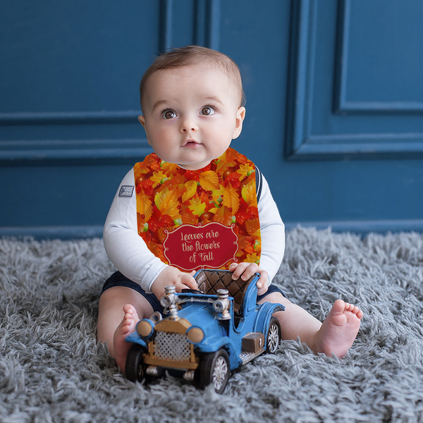 Fall Leaves Bib Lifestyle Boy