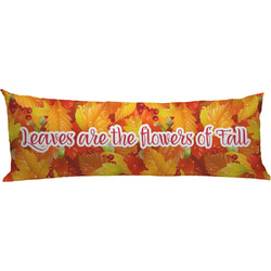 Fall Leaves Body Pillow Case