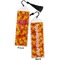 Fall Leaves Bookmark with tassel - Front and Back
