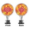 Fall Leaves Bottle Stopper - Front and Back