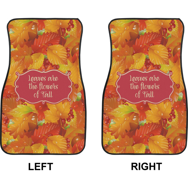 Fall Leaves Car Mat Front - Approval
