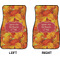 Fall Leaves Car Mat Front - Approval