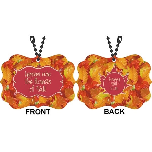 Fall Leaves Car Ornament (Approval)