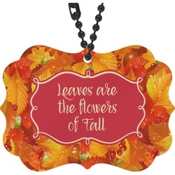 Fall Leaves Rear View Mirror Decor