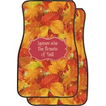 Fall Leaves Car Floor Mats (Front Seat)