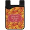 Fall Leaves Cell Phone Credit Card Holder