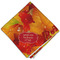 Fall Leaves Cloth Napkins - Personalized Dinner (Folded Four Corners)
