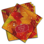 Fall Leaves Cloth Napkins (Set of 4)