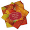 Fall Leaves Cloth Napkins - Personalized Lunch (PARENT MAIN Set of 4)