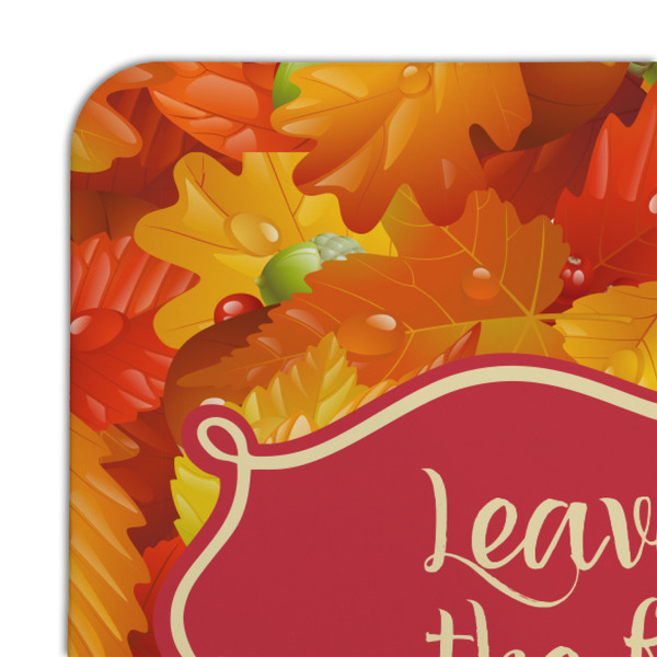 Fall Leaves Coaster Set - DETAIL