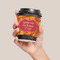 Fall Leaves Coffee Cup Sleeve - LIFESTYLE