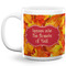 Fall Leaves Coffee Mug - 20 oz - White