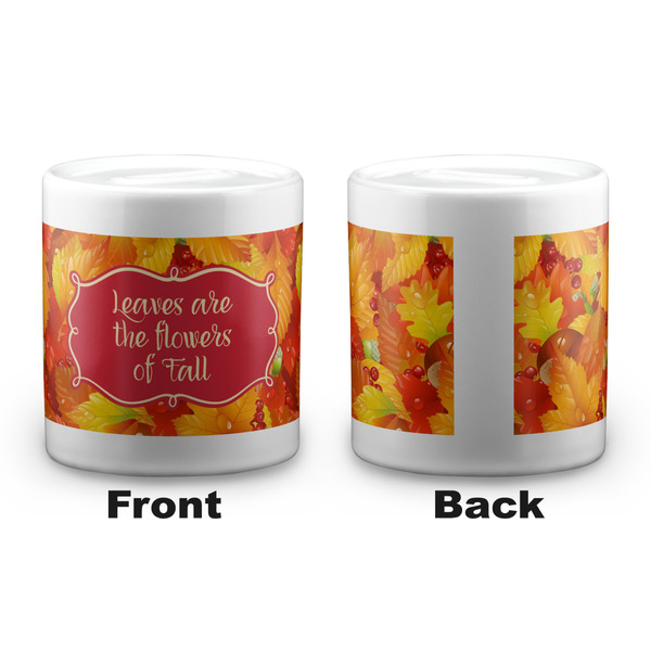 Fall Leaves Coin Bank - Apvl