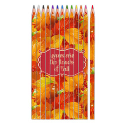 Fall Leaves Colored Pencils