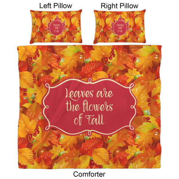 Fall Leaves Comforter Set - King - Approval