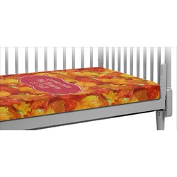 Fall Leaves Crib Fitted Sheet