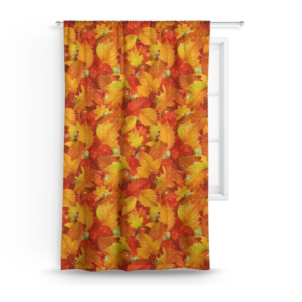 Custom Fall Leaves Curtain - 50"x84" Panel