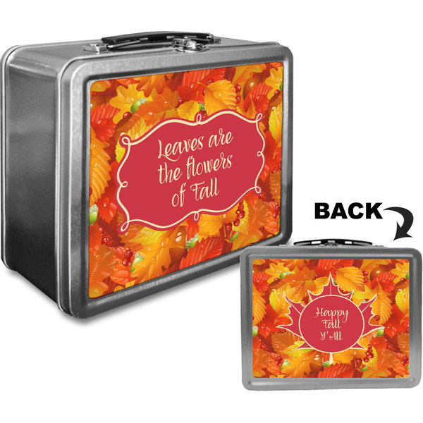 Fall Leaves Custom Lunch Box / Tin Approval