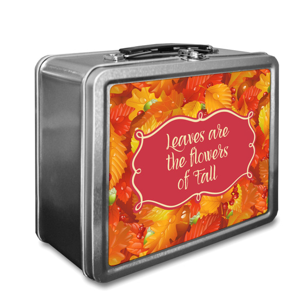 Custom Fall Leaves Lunch Box