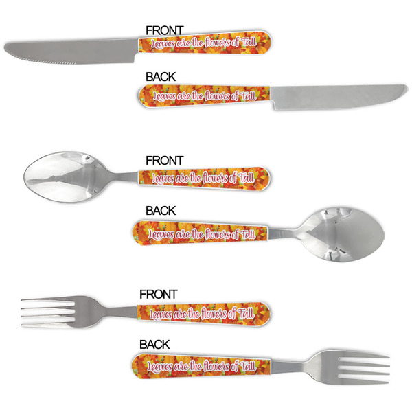 Fall Leaves Cutlery Set - APPROVAL