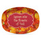 Fall Leaves Microwave & Dishwasher Safe CP Plastic Platter - Main