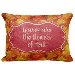 Fall Leaves Decorative Baby Pillowcase - 16"x12"