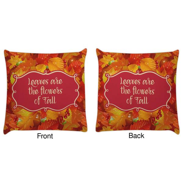 Fall Leaves Decorative Pillow Case - Approval