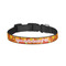 Fall Leaves Dog Collar - Small - Front