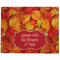 Fall Leaves Dog Food Mat - Large without Bowls