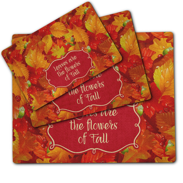 Fall Leaves Dog Food Mat - MAIN (sm, med, lrg)