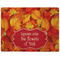 Fall Leaves Dog Food Mat - Medium without bowls