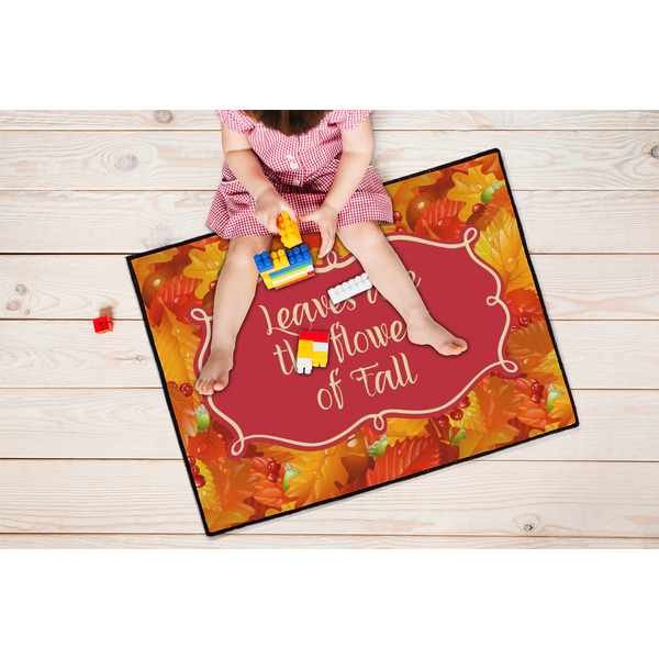 Fall Leaves Door Mats - LIFESTYLE kid