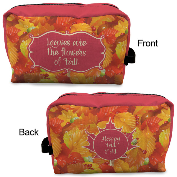 Fall Leaves Dopp Kit - Approval