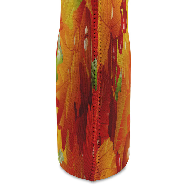 Fall Leaves Double Wine Tote - DETAIL 2 (new)