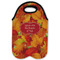 Fall Leaves Double Wine Tote - Flat (new)