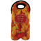 Fall Leaves Double Wine Tote - Front (new)