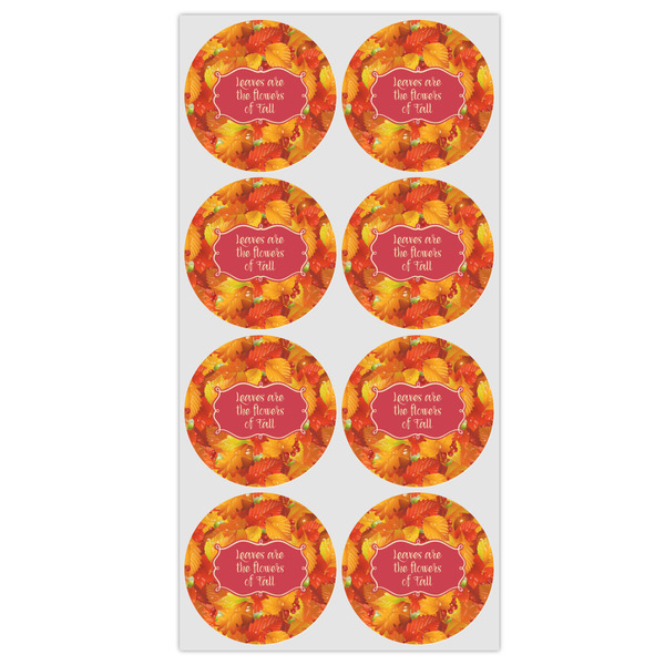 Fall Leaves Drink Topper - Medium - Set of 12