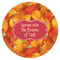 Fall Leaves Drink Topper - Small - Single