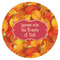 Fall Leaves Drink Topper - XLarge - Single