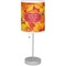 Fall Leaves Drum Lampshade with base included