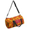 Fall Leaves Duffle bag with side mesh pocket