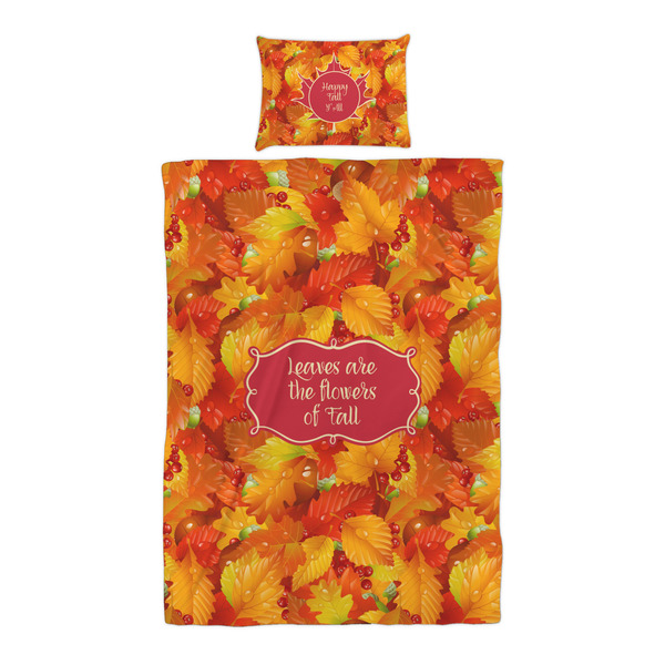 Fall Leaves Duvet Cover Set - Twin XL - Alt Approval