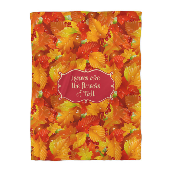 Fall Leaves Duvet Cover - Twin XL - Front