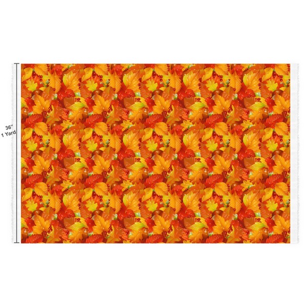 Fall Leaves Fabric Full Yard