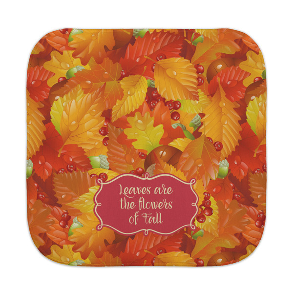 Custom Fall Leaves Face Towel