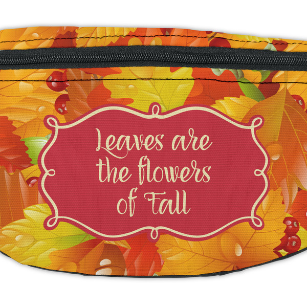 Fall Leaves Fanny Pack - Closeup