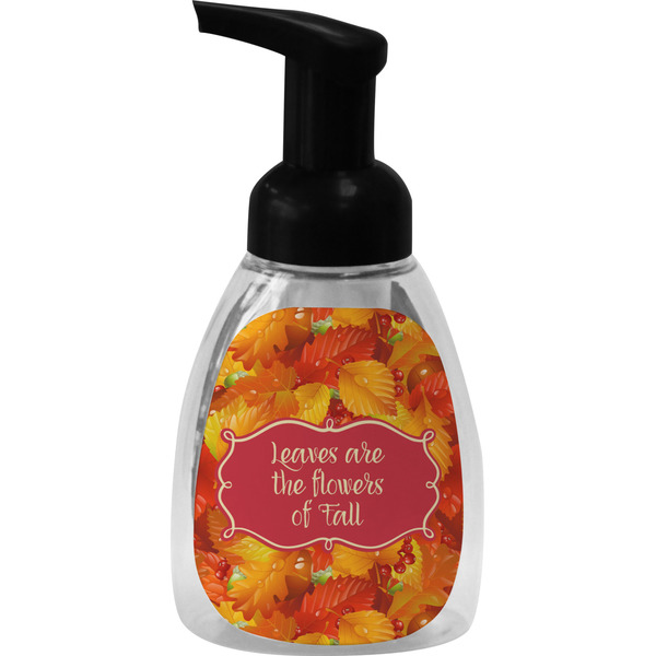Fall Leaves Foam Soap Bottle