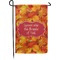 Fall Leaves Small Garden Flag - Double Sided