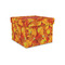 Fall Leaves Gift Boxes with Lid - Canvas Wrapped - Small - Front/Main
