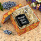 Fall Leaves Gift Boxes with Lid - Canvas Wrapped - X-Large - In Context